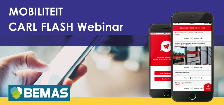 [BEMAS Webinar] CARL Flash: een applicatie voor serviceaanvragen die door iedereen aangemaakt kunnen worden