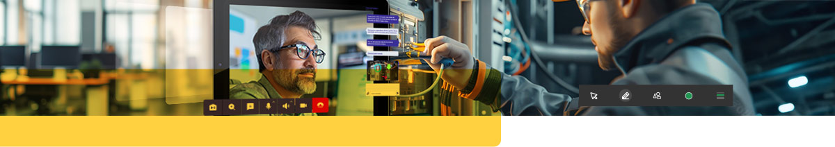 CARL Remote Assist: oplossing voor extra assistentie op afstand geïntegreerd in uw mobiele CMMS